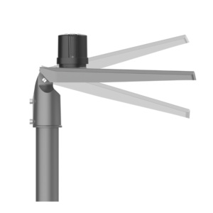 Lampadaire LED en aluminium haute efficacité 100W alimenté par courant alternatif IP65 avec cellule photoélectrique UV pour parc FL-LD-HM1 Éclairage haute performance Premium - Product Image 5