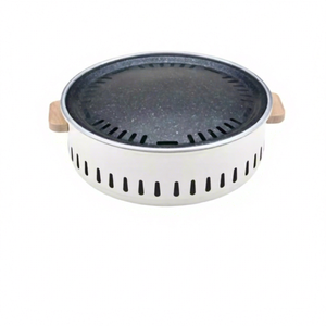 Parrilla Portátil de Carbón de Acero Moderna, de Doble Cara, Plegable, para Acampar, Barbacoa al Aire Libre, Hoguera para Picnic y Jardín - Product Image 1