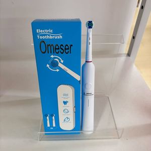 Omeser Smart Sonic <b>Electric</b> <b>Toothbrush</b> - USB Charging IPX8 Waterproof 3 Modes with Replacement <b>Heads</b> Adults & Kids - Product Image 4