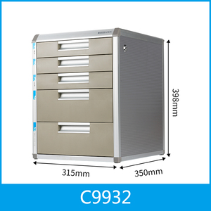 Chất Lượng Cao Năm Lớp Kim Loại Máy Tính Để Bàn Tủ Tập Tin Với Khóa Và Dung Lượng Lớn Hộp Lưu Trữ Ngăn Kéo Cho Văn Phòng Tổ Chức Dữ Liệu - Product Image 4