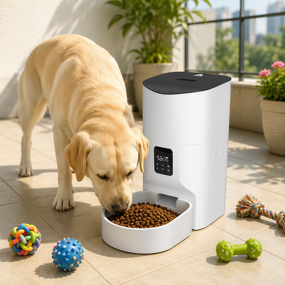 Smart Pet Feeder Automatic Dog Feeding Scheduled Portion-Controlled