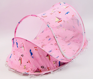 Moustiquaire de sécurité mignonne 2026 avec couette et oreiller <span class=keywords><strong>pour</strong></span> bébé - Product Image 6