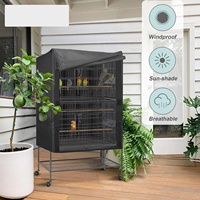 Couverture universelle de cage d'oiseau pour la nuit pour chats vison Totor perruche perroquet et petits animaux grande couverture de cage d'oiseau