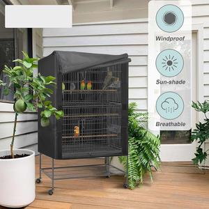 Couverture universelle de cage d'oiseau pour la nuit pour chats vison <span class=keywords><strong>Totor</strong></span> perruche perroquet et petits animaux grande couverture de cage d'oiseau - Product Image 5