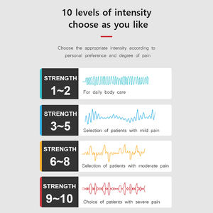 TENS Eletrônico Pulso Joelho Perna Dor Máquina Massagem Terapêutica Estimulador Muscular Fisioterapia Touchscreen TENS - Product Image 6