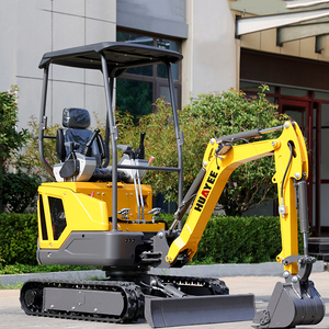 1.6 Ton Mini Crawler Excavator Small Hydraulic Digger with Rubber Track for Garden Construction Landscaping - Product Image 6