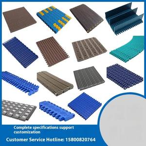 Yüksek sıcaklık PP zincir plaka modülü plastik örgülü konveyör bandı düz gıda sınıfı ambalaj için kullanılan torna konveyör bant - Product Image 2