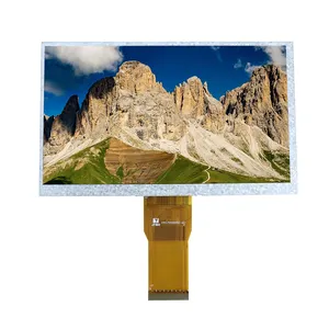 Panel sentuh LCD 7.0 inci 800*480 RGB, layar LCD antarmuka dengan layar kapasitif