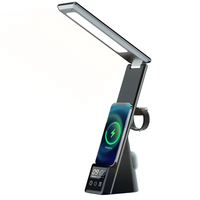 CHXDEV Original 15W Type-C Chargeur sans fil de bureau à charge rapide ABS OVP Protection Lampe de table magnétique Produit pour la maison intelligente