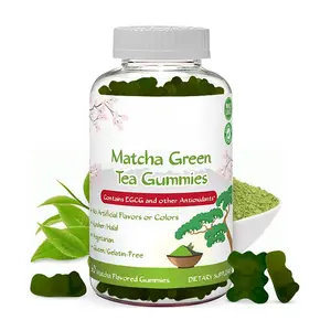 Kilo kaybı zerdeçal YEŞİL ÇAY Matcha kızılcık deniz yosun Gummies