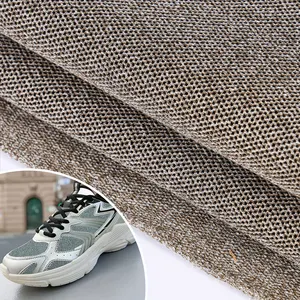 Fabrik kundenspezifisch 56 % Polyester 6% französisches Leinen 38% Tencel Lyocell 3D Abstandshalter Bandstoff Schuhe Futterstoffstoff für Schuhe