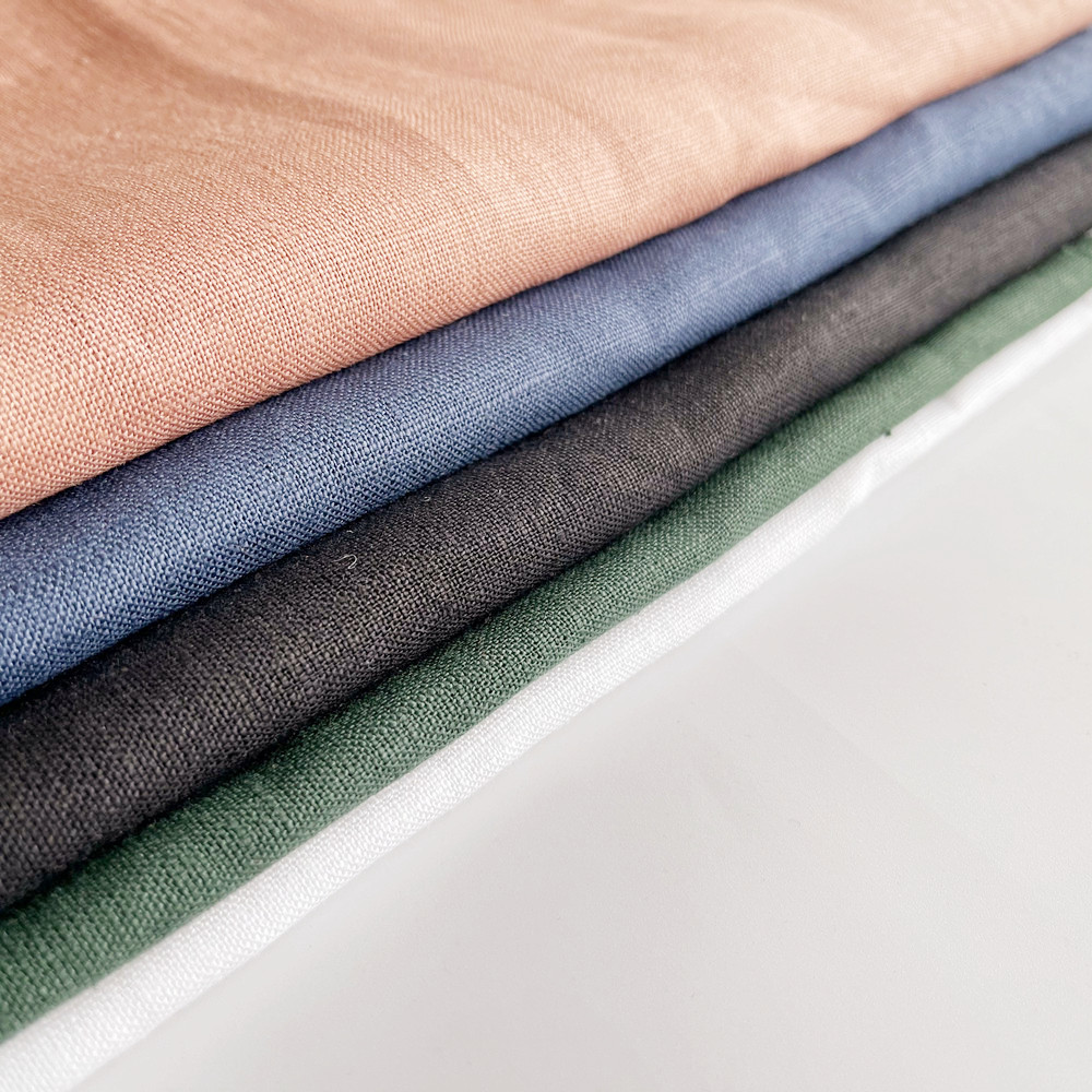 Высококачественная моющаяся мягкая 100% льняная ткань, материал, чистый материал, оптовая продажа, 100 льняная ткань