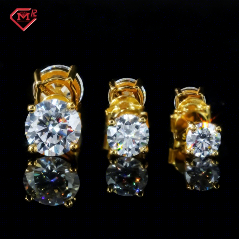 4 Prong Real 10K Solid Gold