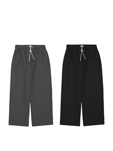 Pantalon décontracté pour homme, style grid, séchage rapide, effet climatisant, haute élasticité et sensation de fraîcheur - Product Image 1