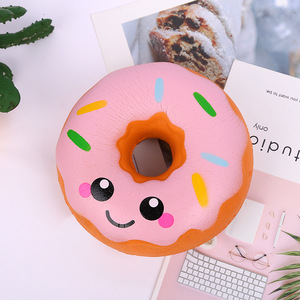 Slow-rebound Donut Extra-large Cartoon Stress-relief Toy Soft and Squishy Rubber & PU Craft Ornament - Product Image 2