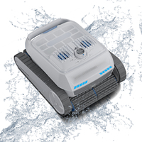 AIRROBO CP402 Nettoyeur de piscine polyvalent automatique compatible VR, panier filtrant grand format 4L, filtration 150 µm, pour maison et voiture