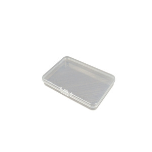 Transparent Plastic <b>Storage</b> <b>Boxes</b> Rectangle Covered For Jewelry Bead <b>Small</b> Parts Organizers Desktop <b>Storage</b> Bin Set - Product Image 5