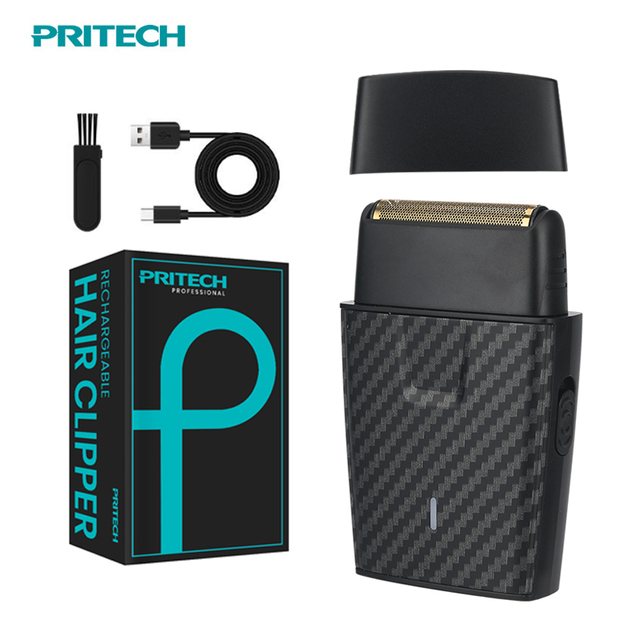 Single Cutter Shaver Type-C Fast Charging Trimmer Solo Foil Shaver Washable Mini Pocket Electric Razor Lightweight Travel Shaver