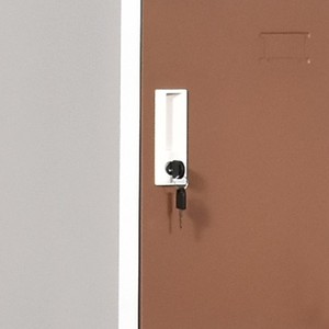 Lockers Metálico Con Cerraduras y 18 Puertas,Archivero Individual Multiuso Para Oficina Escuela,Gym,Organizador Con Espacio - Product Image 5