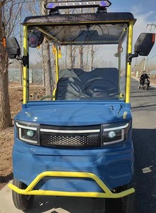 Autobús Turístico de Dos Pisos para 6 Personas con Motor de 2000W y Capacidad de Carga de 600KG para Recorridos Turísticos en Jardines Temáticos y Automóviles - Product Image 3