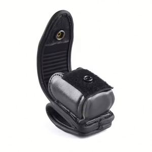 Étui de ceinture en cuir véritable à rangée unique pour portefeuille, avec attache pivotante de 10 mm pour extraction rapide, et accessoire de ceinture en plastique pour revolver - Product Image 5
