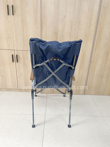 Cómodo <span class=keywords><strong>toldo</strong></span> de campamento acolchado, silla de camping acolchada plegable para pesca, silla de salón reclinable ajustable de 4 posiciones <span class=keywords><strong>con</strong></span> respaldo alto - Product Image 5