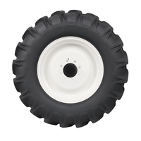 Pneu agricole en caoutchouc 130/90-21 8PR R1 à chambre à air pour terrain agricole boueux, avec crampons auto-nettoyants profonds et antidérapants pour une performance optimale en conditions de travail.