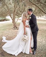 Robe de mariée sexy à perles, grande taille, pour femmes, pour les mariées