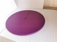 Tapis de danse pliable Oem pour la danse et la gymnastique, tapis de fitness en mousse pour poteau en acier antidérapant pour enfants et adultes