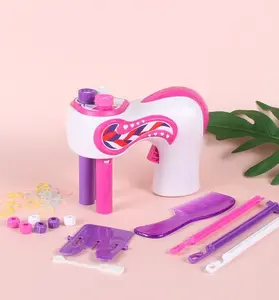 TikTok vendita calda macchina automatica per intrecciare i capelli Twister elettrico per capelli bambini elettrici kit di strumenti per lo Styling dei capelli fai da te per il regalo della ragazza