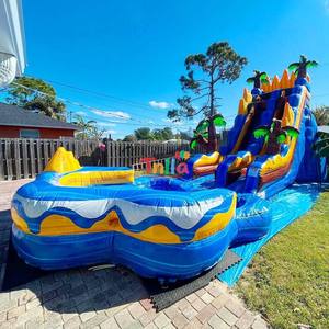 Tobogán Inflable de Grado Comercial, Parque Infantil al Aire Libre para Niños, Grandes Toboganes de Agua, Castillos Inflables, Tobogán Acuático - Product Image 6