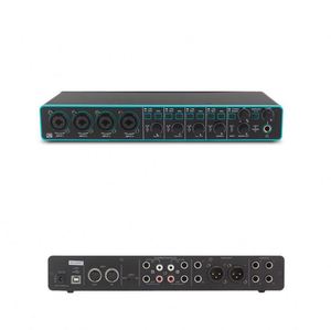 การ์ดเสียงคอมพิวเตอร์ USB รุ่น DM404 สำหรับพีซี อินเทอร์เฟซเสียง 4 เข้า 4 ออก การ์ดเสียง USB รุ่นที่ 3 สำหรับสตูดิโอ - Product Image 3