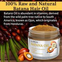 Aceite de Batana para el Crecimiento del Cabello Dr. Sebi, Pasta de Aceite de Batana Orgánica, Natural, Pura y 100% Cruda de Honduras