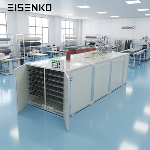 Máquina Automática de Fijación de Cortinas Tipo Caja con Certificación CE EISENKO, Componentes Principales del Motor PLC, 220V/380V, Fácil Operación, 1 Año de Garantía - Product Image 1