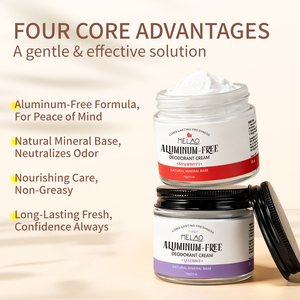 Déodorant Naturel OEM ODM pour Femmes et Hommes, Crème Déodorante <span class=keywords><strong>Sans</strong></span> Aluminium, <span class=keywords><strong>Sans</strong></span> Bicarbonate de <span class=keywords><strong>Soude</strong></span>, Crème Déodorante pour le Corps et les Parties Intimes - Product Image 3