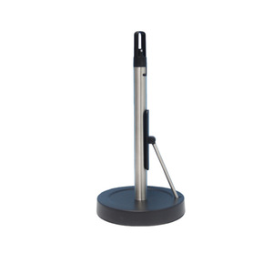 Portarotolo <span class=keywords><strong>da</strong></span> Cucina in Acciaio Inossidabile con Braccio a Pressione per Rotoli di Carta, Supporto <span class=keywords><strong>da</strong></span> Banco per Bottiglie Spray - Product Image 6