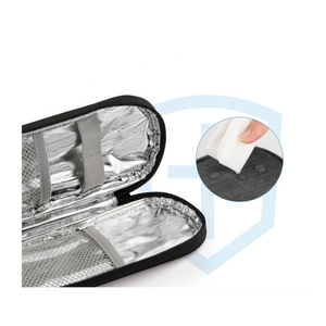 Custom all'ingrosso di insulina Travel Case diabetico con 2 riutilizzabili impacchi di ghiaccio per insulina penna e altri prodotti per diabetici - Product Image 3