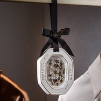 Vente en gros personnalisé Aroma Home Decor Penderie Fleurs sèches Gypse Comprimés de cire parfumée