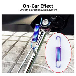 Ressort de béquille latérale universel en alliage de titane pour moto et scooter – Pièces modifiées durables – Vente en gros - Product Image 4