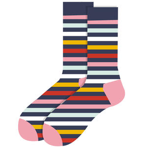 <span class=keywords><strong>2026</strong></span> नए स्ट्रिप्ड रंगीन मिड-बछड़े के व्यक्तित्व रंग-ब्लॉक फैशन पॉलिएस्टर रंगीन नवीनता मोजे सस्ते - Product Image 6
