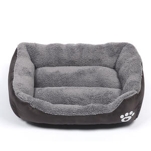 Haustierbett in Verschiedenen Farben und Größen für Kleine, Mittelgroße und Große Hunde und Katzen, Haustiernest, Hundehütte für Drinnen, Weiche Schlafmatte, Hundesofa - Product Image 1
