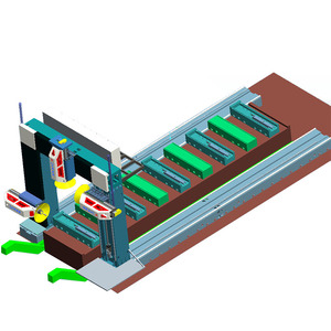 Raintech CNC giàn di chuyển 3 mặt tốc độ cao H chùm kênh thép khoan máy với động cơ bơm & mang Công suất 80mm - Product Image 5