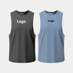 Débardeur de sport pour homme en gros – 86 % polyester, 14 % élasthanne – Idéal pour l'entraînement, le fitness et la musculation - Product Image 4
