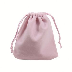 Pochette en velours recyclable avec logo personnalisé pour bijoux, montres, colliers, bagues, pierres précieuses, lunettes - Product Image 6
