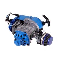 Moteur à essence monocylindre CNC 49cc/50cc 2 temps refroidi par air, allumage CDI, démarrage par lanceur, mini moto, quad, ATV, dirt bike