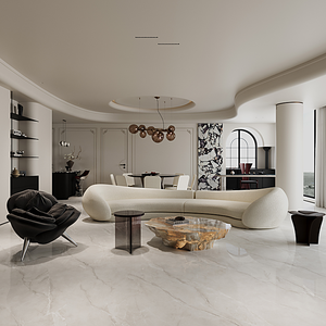 Piastrella in Gres Porcellanato Effetto Marmo Grigio Carrara 600x1200mm Facile da Pulire Impermeabile Moderna per Pavimenti e Pareti Soggiorno <span class=keywords><strong>Bagno</strong></span> Ingresso Hotel - Product Image 3