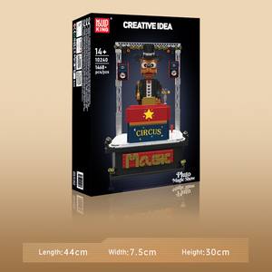 MOULD KING 10240 Set de Bloques de Construcción Dinámicos para Espectáculo de Magia Creativa, Modelo de Escenario de Mago, Ladrillos MOC, Juguetes de Ensamblaje, Regalo - Product Image 6