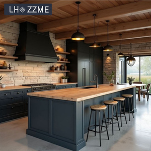 Mobili da Cucina Rustici in Legno Massello e Accessori con Cassettiere e Isola Cucina, Cucina Completa Durevole per Appartamento - Product Image 2