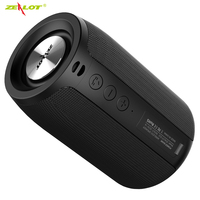 Servicio de Dropshipping, Altavoz Inalámbrico para Exteriores Zealot S32 TWS, Altavoz Portátil Impermeable IPX5 con Micrófono, Tarjeta TF, USB, AUX