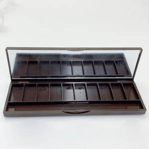 Rectangulaire Dix Couleurs Ombre À Paupières Blush <span class=keywords><strong>Boîte</strong></span> Haute <span class=keywords><strong>CD</strong></span> Brosse Position Emballage Boîtes En Plastique En Gros <span class=keywords><strong>Vide</strong></span> Prêt pour - Product Image 5